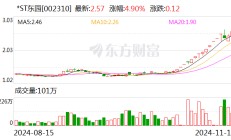 *ST东园连续两日涨幅偏离值累计超12%