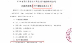 又有银行不赎回二级资本债 年内至少5家银行公告 主要为小型农商行