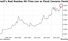 支出削减计划令市场失望 巴西雷亚尔跌至历史最低点