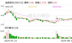 迪森股份：2024年半年度净利润约3645万元 同比下降7.73%