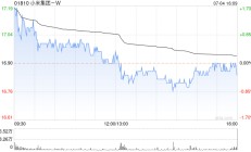 小米集团-W7月4日斥资5061.33万港元回购300万股