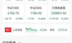 A股收评：三大指数高开低走集体下跌！CRO、教育下挫，超3800股下跌，成交5631亿缩量568亿