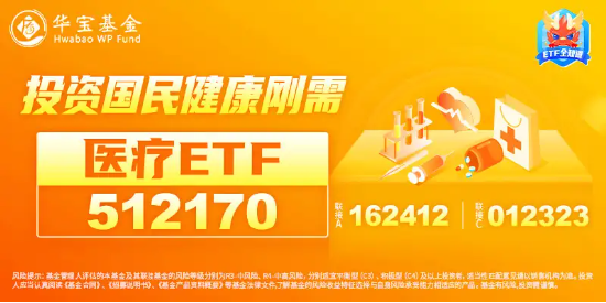 国家药监局重磅发布，CXO集体冲高，医疗ETF（512170）直线飙升逾3%！