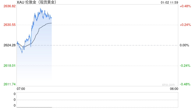 美国突发恐怖袭击点燃避险！金价短线急涨逼近2635 中东停火谈判传新消息
